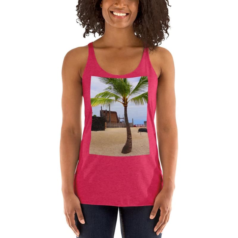 Florescence Hale O Keawe - Women's Racerback Tank Top - Fry1Productions