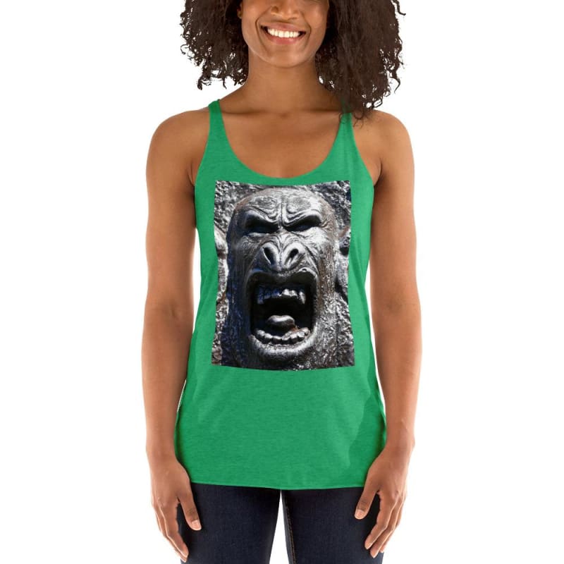 Frenzy Scream - Women's Racerback Tank Top - Fry1Productions
