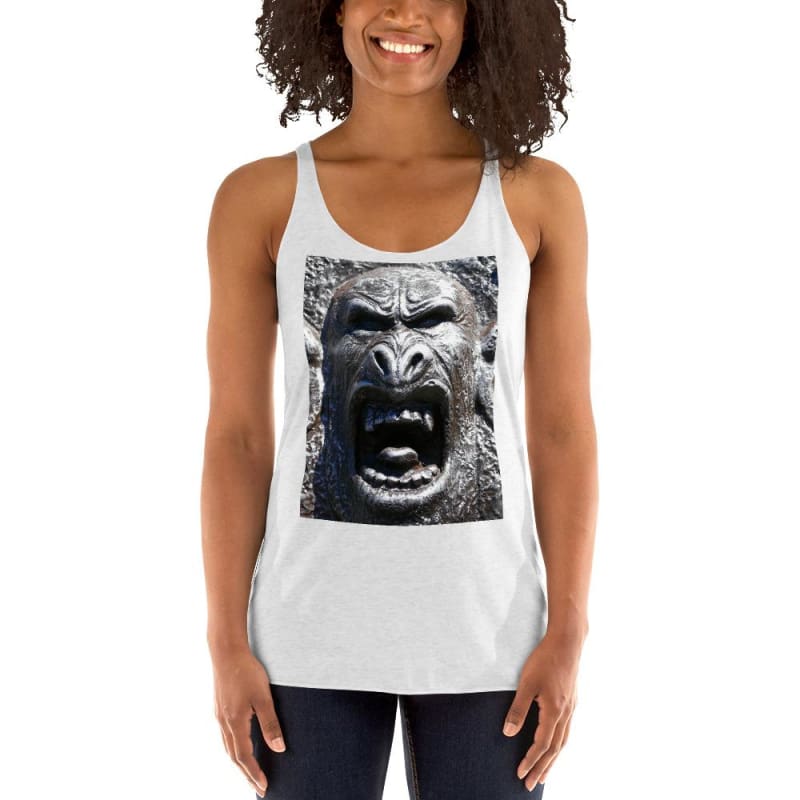 Frenzy Scream - Women's Racerback Tank Top - Fry1Productions