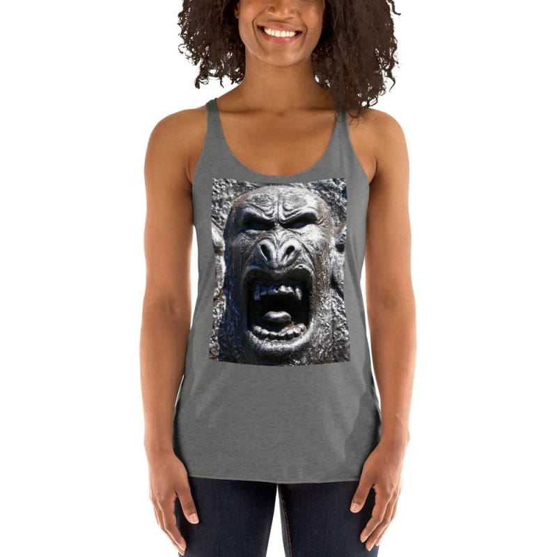 Frenzy Scream - Women's Racerback Tank Top - Fry1Productions