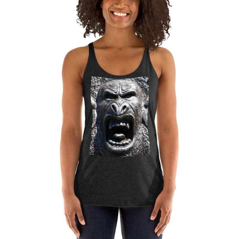 Frenzy Scream - Women's Racerback Tank Top - Fry1Productions