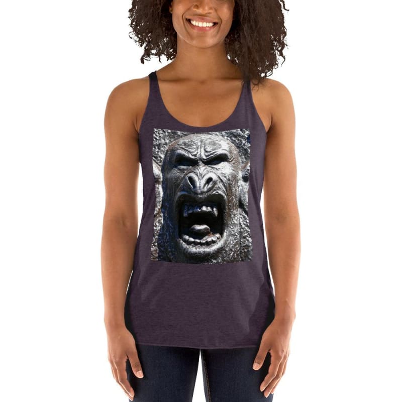 Frenzy Scream - Women's Racerback Tank Top - Fry1Productions