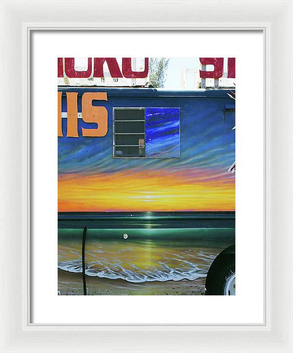Fumis Aloha - Framed Print - Fry1Productions