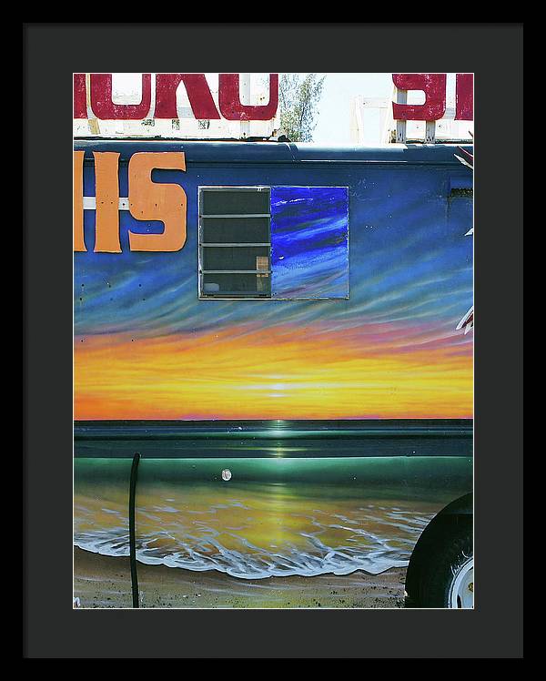Fumis Aloha - Framed Print - Fry1Productions