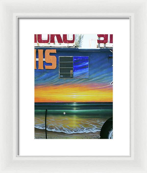 Fumis Aloha - Framed Print - Fry1Productions