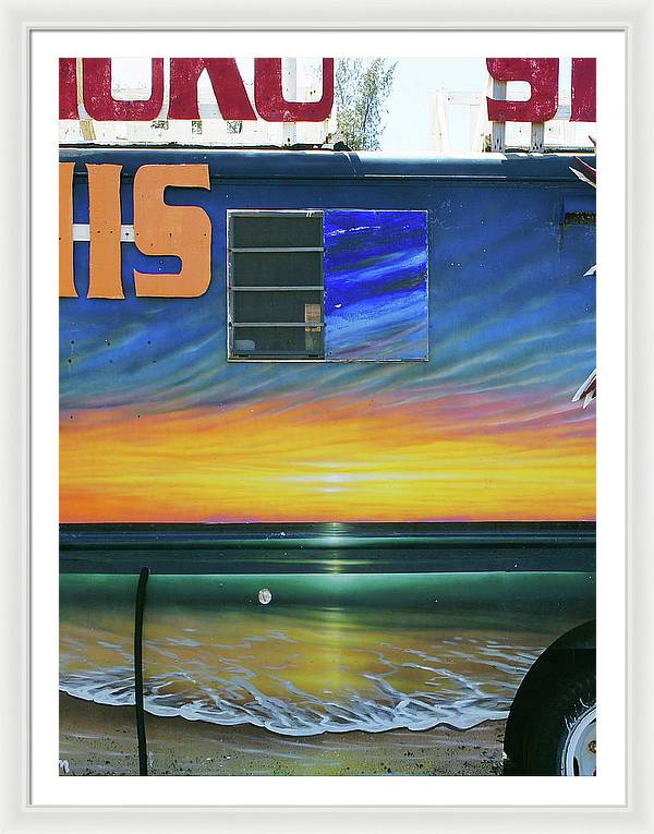 Fumis Aloha - Framed Print - Fry1Productions