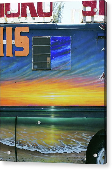 Fumis Aloha - Acrylic Print - Fry1Productions