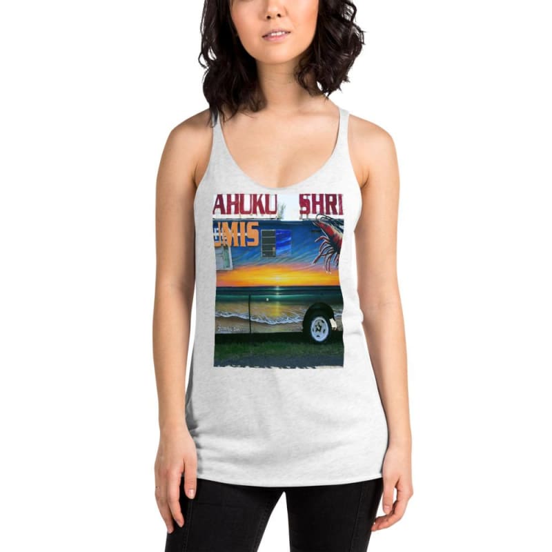 Fumis Aloha - Women's Racerback Tank Top - Fry1Productions