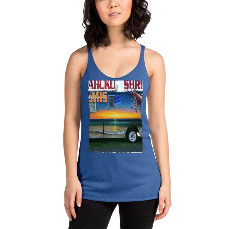 Fumis Aloha - Women's Racerback Tank Top - Fry1Productions