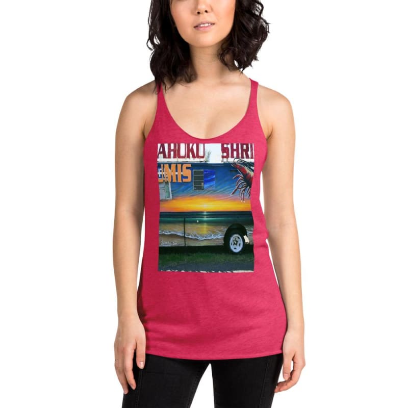 Fumis Aloha - Women's Racerback Tank Top - Fry1Productions