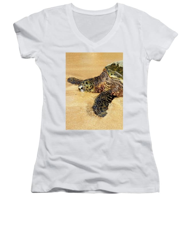 "Glistening Journey" - Women's V-Neck - Fry1Productions
