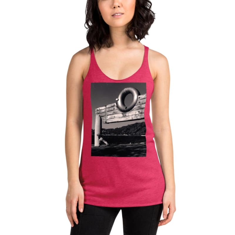 Great Throw - Women's Racerback Tank Top - Fry1Productions