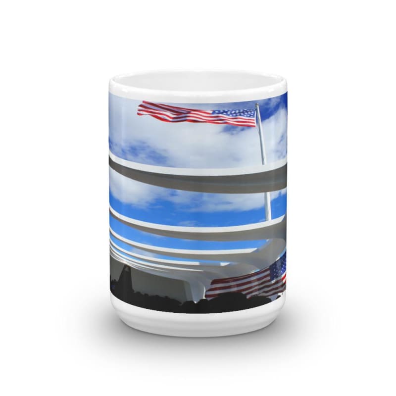 In Solemn Remembrance Forever - 11 oz and 15 oz Ceramic Coffee Mugs - Fry1Productions