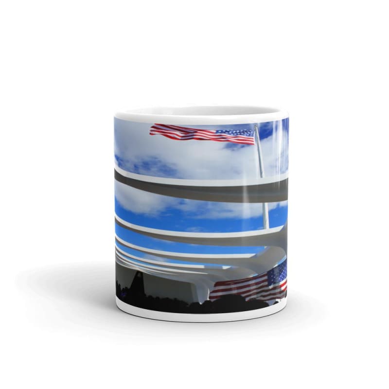 In Solemn Remembrance Forever - 11 oz and 15 oz Ceramic Coffee Mugs - Fry1Productions