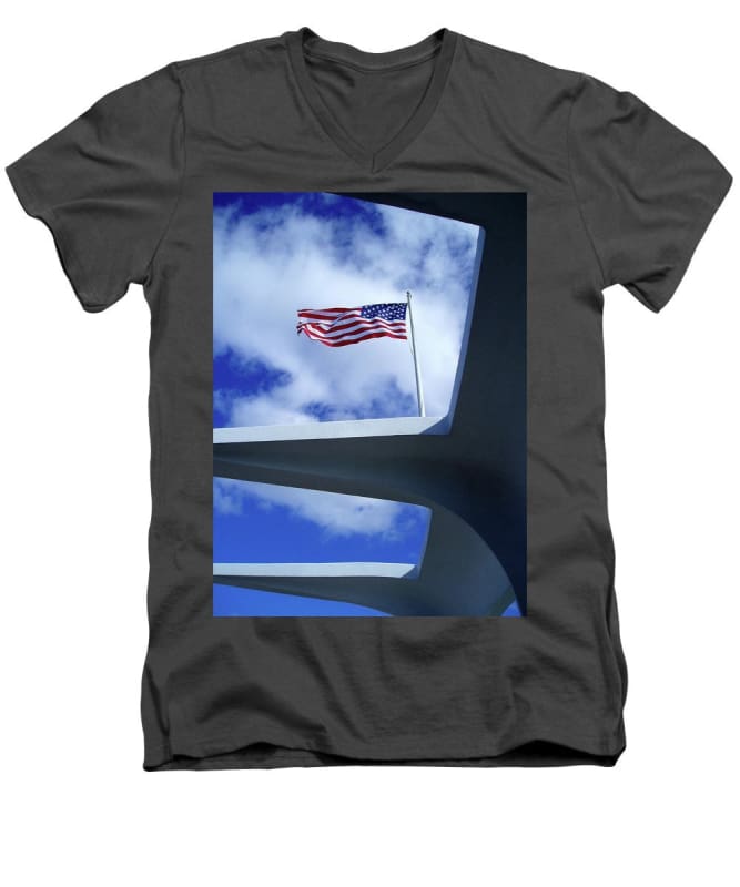 In Solemn Remembrance - Men's V-Neck T-Shirt - Fry1Productions