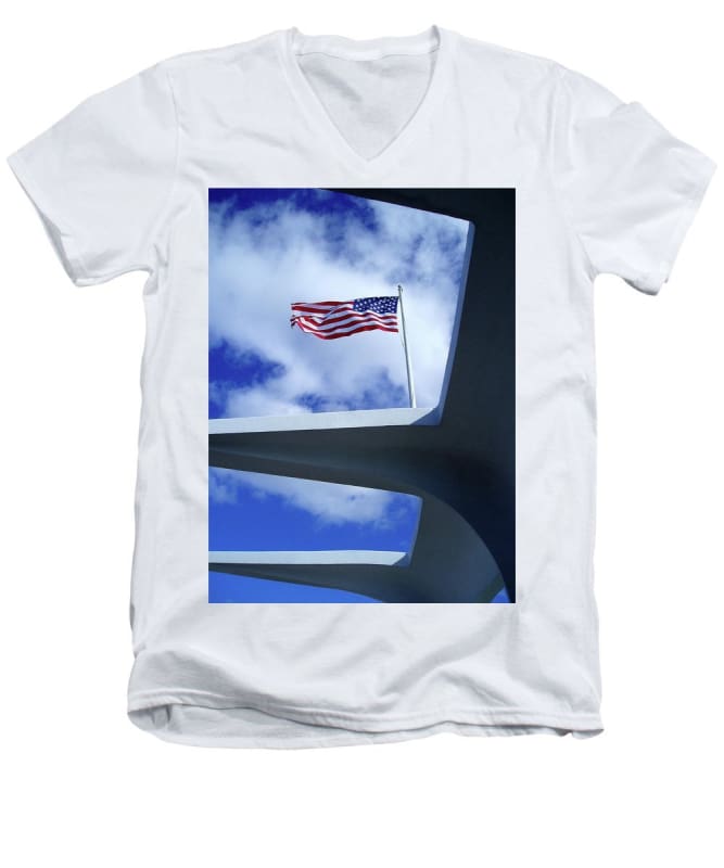 In Solemn Remembrance - Men's V-Neck T-Shirt - Fry1Productions