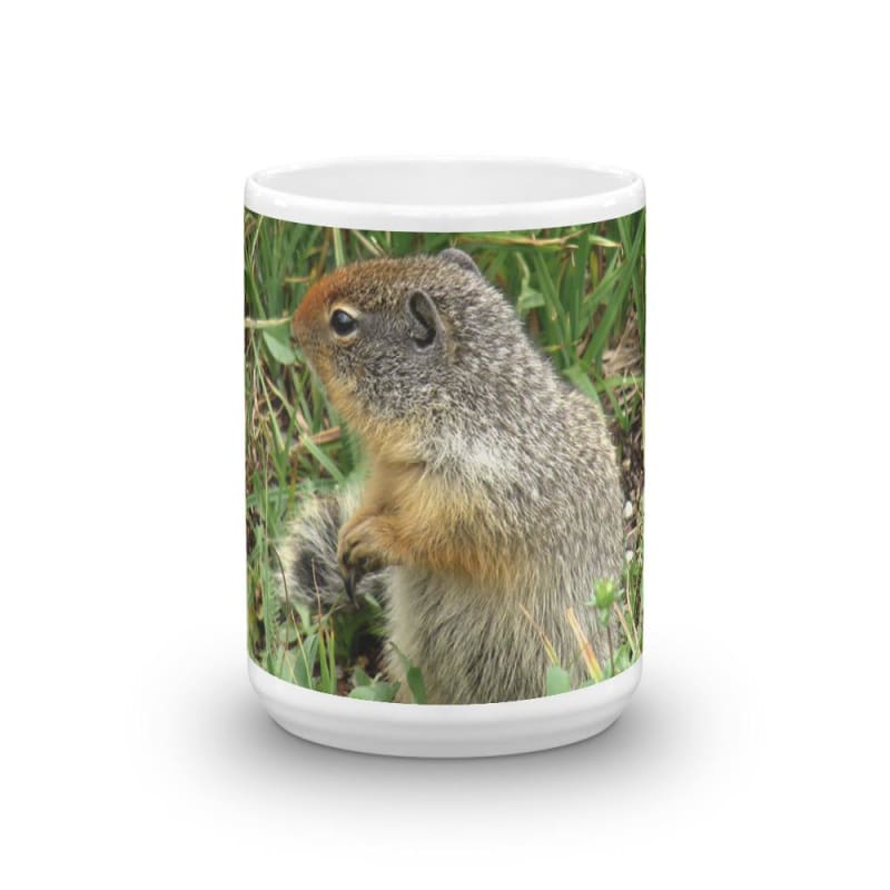 Inquisitive Stare - 11 oz and 15 oz Ceramic Coffee Mugs - Fry1Productions