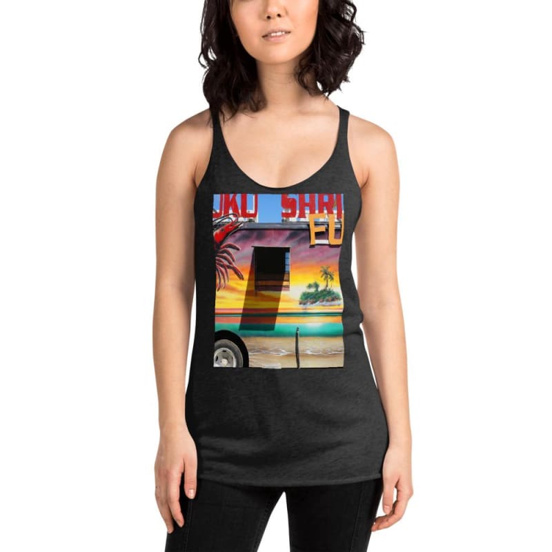 Island Love - Women's Racerback Tank Top - Fry1Productions