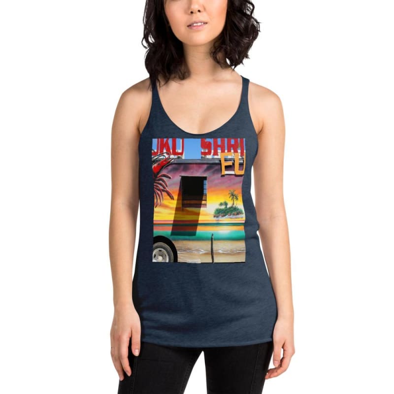 Island Love - Women's Racerback Tank Top - Fry1Productions