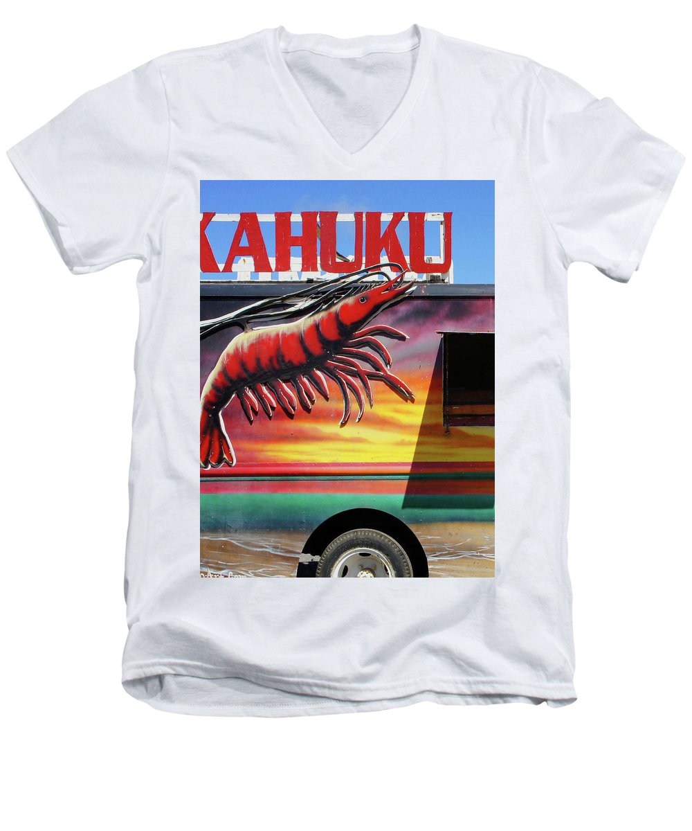 Kahuku Kai - Men's V-Neck T-Shirt - Fry1Productions