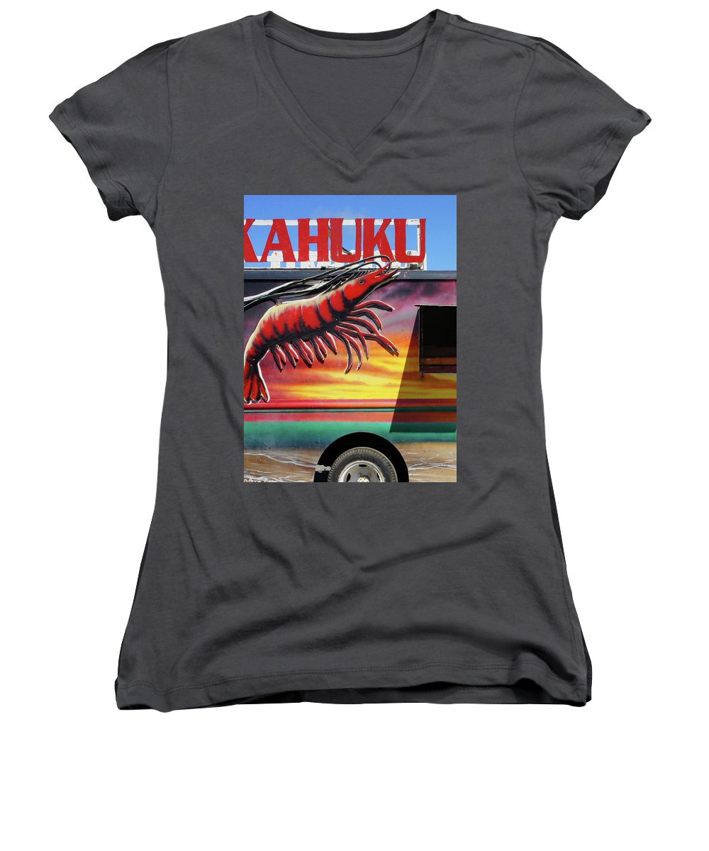 "Kahuku Kai" - Women's V-Neck - Fry1Productions