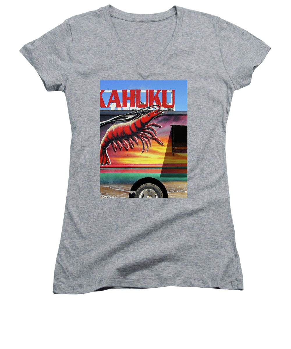 "Kahuku Kai" - Women's V-Neck - Fry1Productions