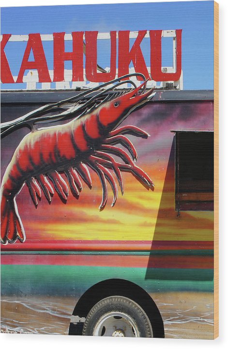 Kahuku Kai - Wood Print - Fry1Productions