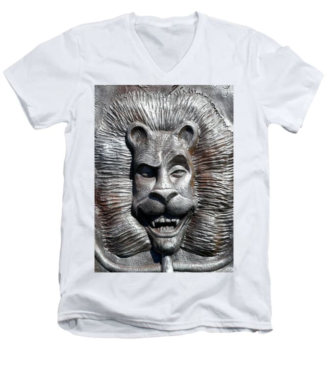 Lion's Friends Forever - Men's V-Neck T-Shirt - Fry1Productions