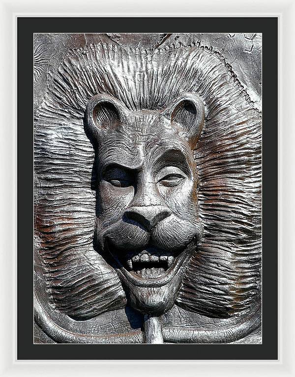 Lion's Friends Forever - Framed Print - Fry1Productions