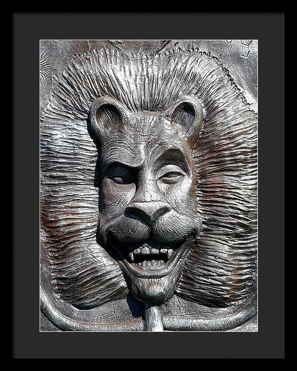 Lion's Friends Forever - Framed Print - Fry1Productions