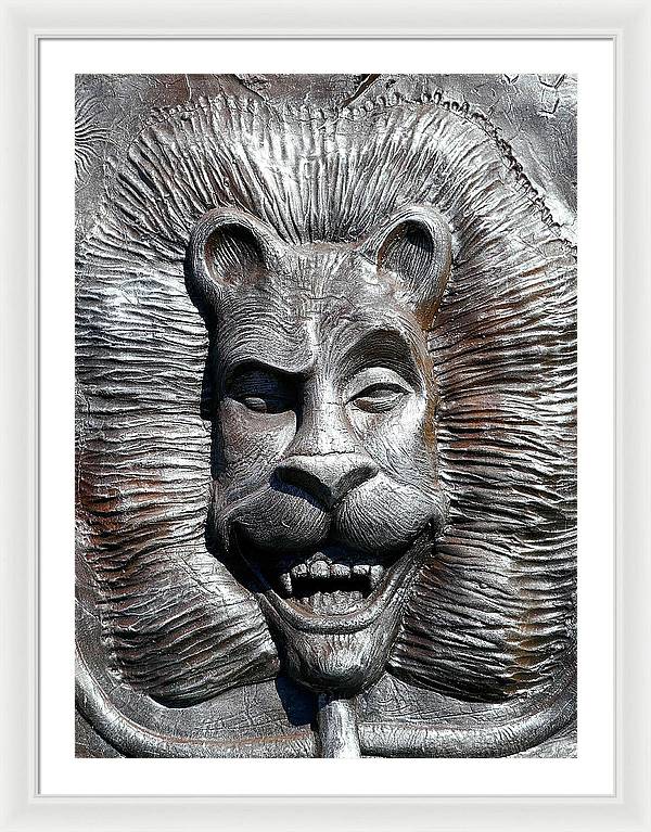 Lion's Friends Forever - Framed Print - Fry1Productions