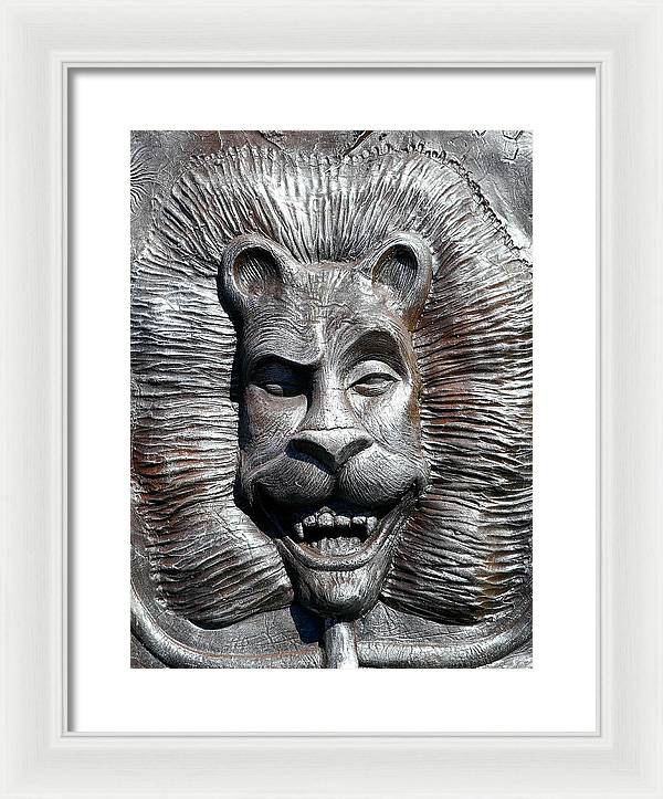 Lion's Friends Forever - Framed Print - Fry1Productions