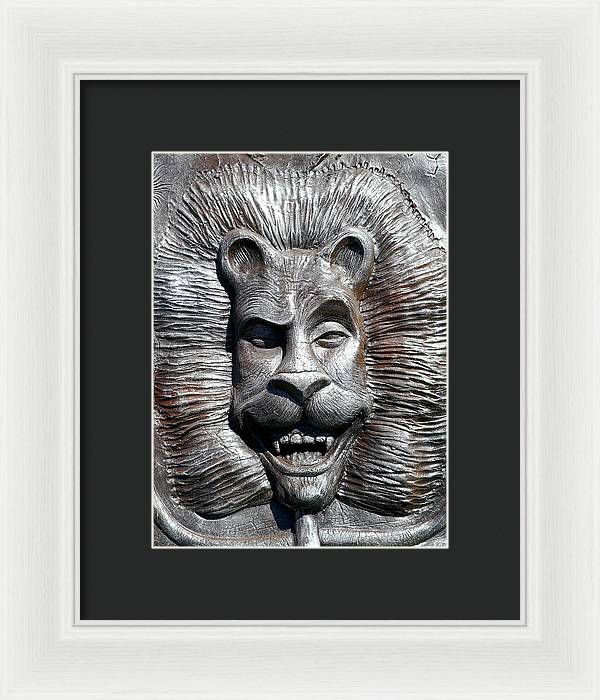 Lion's Friends Forever - Framed Print - Fry1Productions