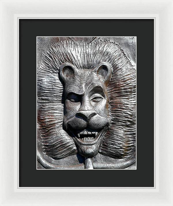 Lion's Friends Forever - Framed Print - Fry1Productions