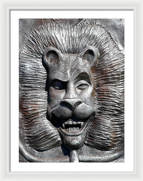 Lion's Friends Forever - Framed Print - Fry1Productions