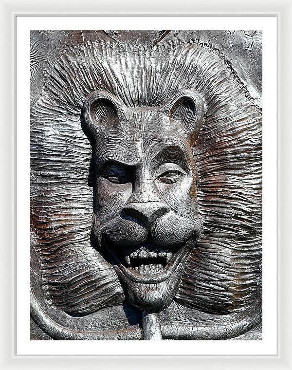 Lion's Friends Forever - Framed Print - Fry1Productions
