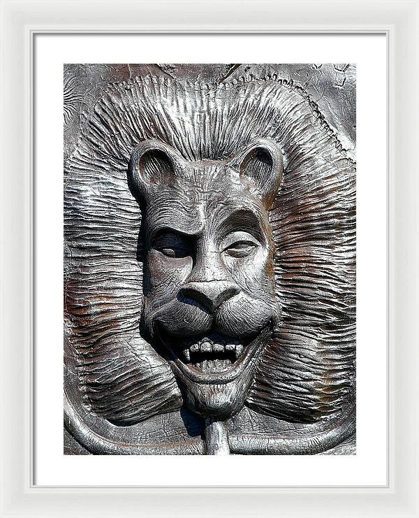 Lion's Friends Forever - Framed Print - Fry1Productions