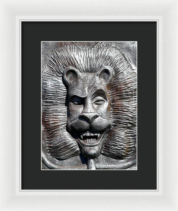Lion's Friends Forever - Framed Print - Fry1Productions