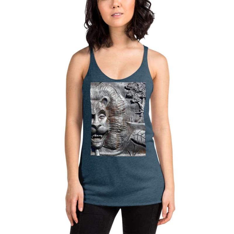Lion's Friends Forever V3 - Women's Racerback Tank Top - Fry1Productions