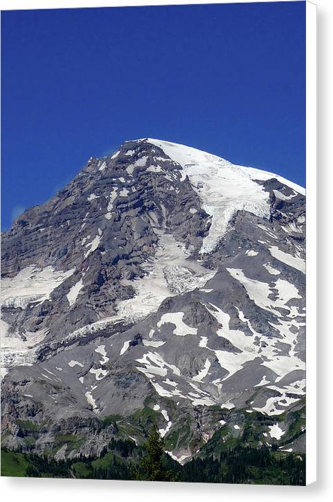 Majestic Mt. Rainier - Canvas Print - Fry1Productions
