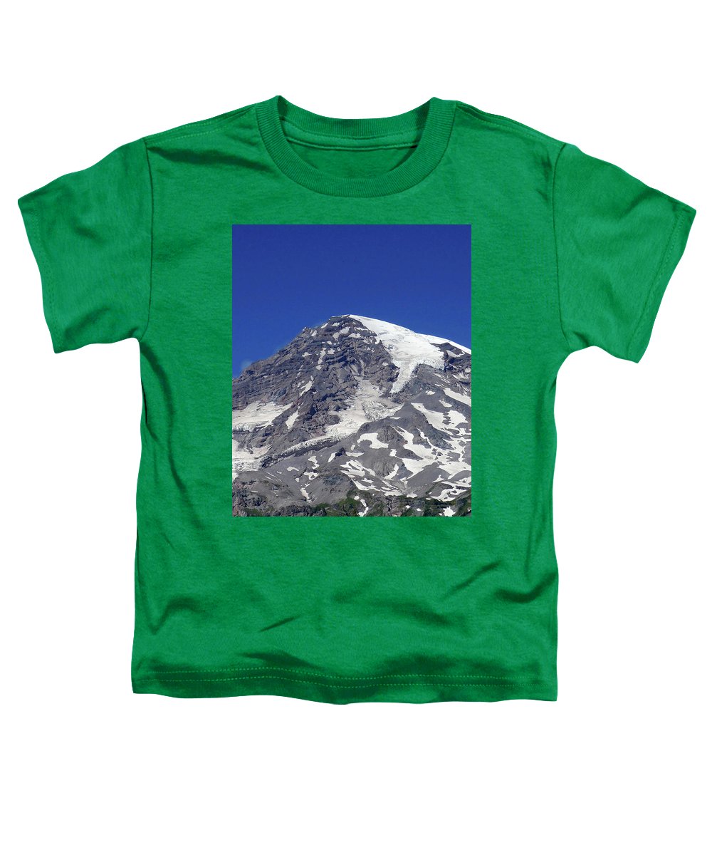 Majestic Mt. Rainier - Toddler T-Shirt - Fry1Productions