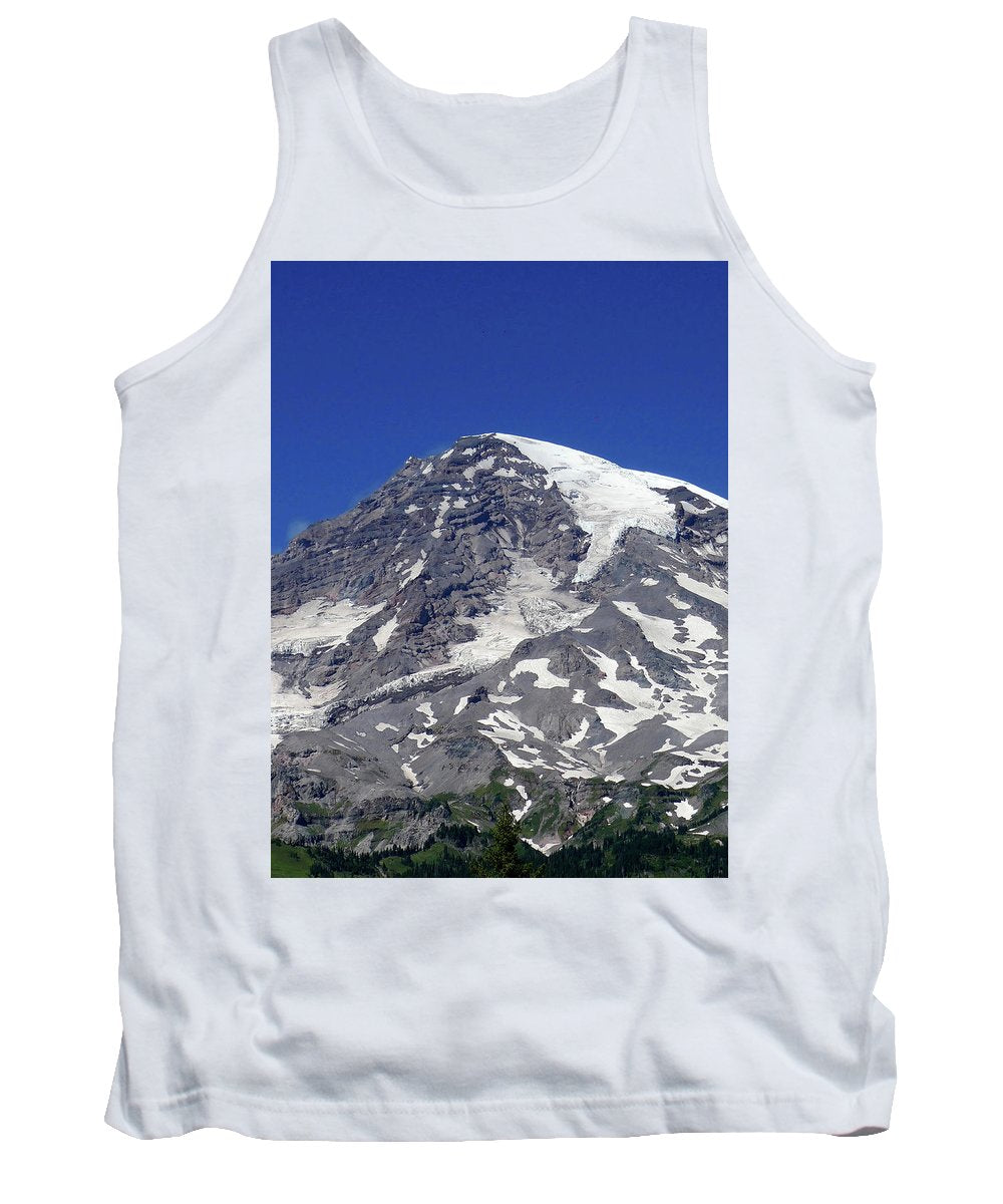 "Majestic Mt. Rainier" - Tank Top - Fry1Productions
