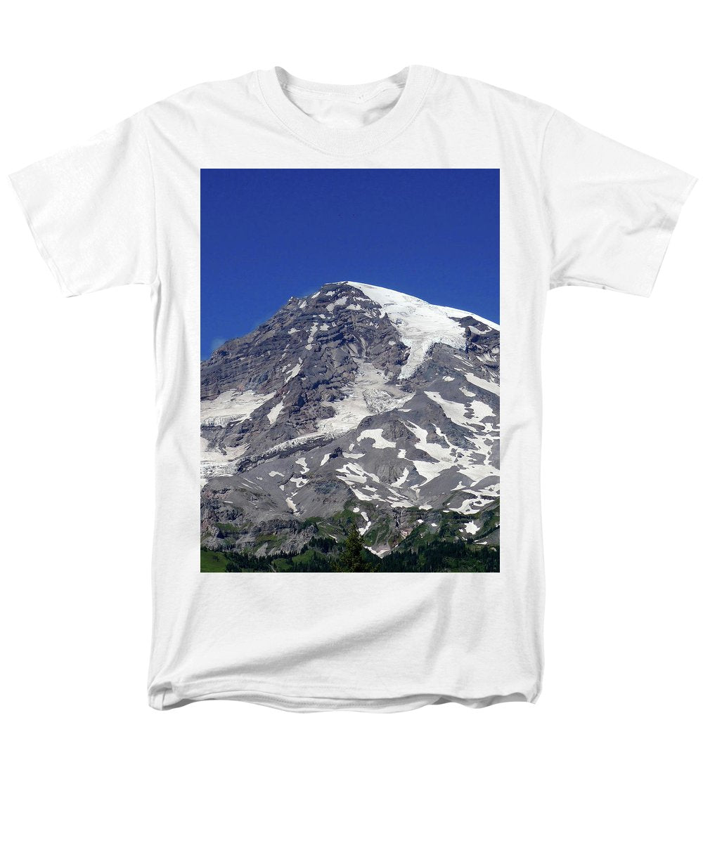 Majestic Mt. Rainier - Men's T-Shirt (Regular Fit) - Fry1Productions