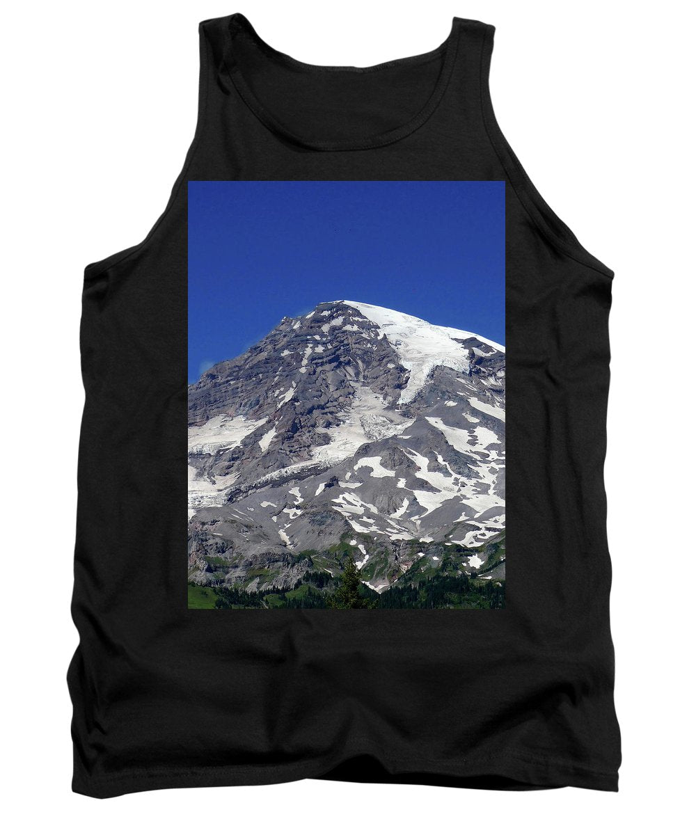 "Majestic Mt. Rainier" - Tank Top - Fry1Productions