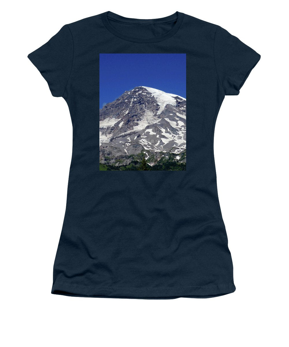 Majestic Mt. Rainier - Women's T-Shirt - Fry1Productions