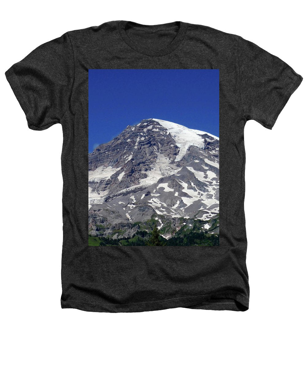 Majestic Mt. Rainier - Heathers T-Shirt - Fry1Productions