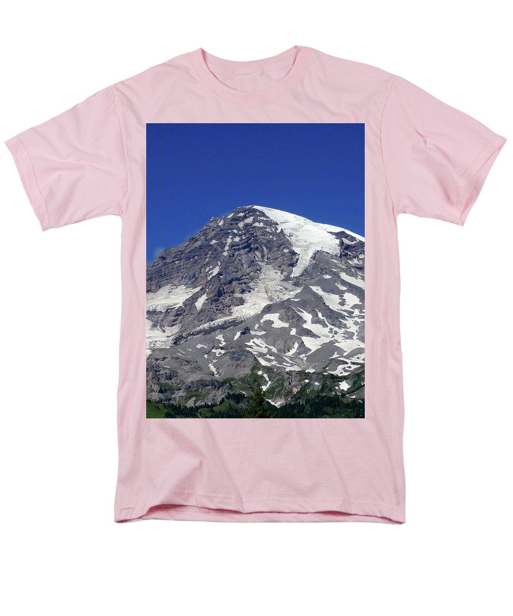 Majestic Mt. Rainier - Men's T-Shirt (Regular Fit) - Fry1Productions