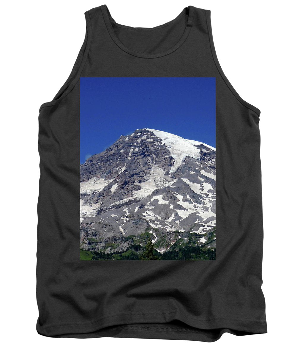 "Majestic Mt. Rainier" - Tank Top - Fry1Productions