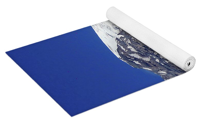 "Majestic Mt. Rainier" - Yoga Mat - Fry1Productions