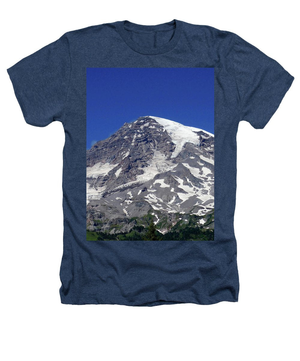Majestic Mt. Rainier - Heathers T-Shirt - Fry1Productions